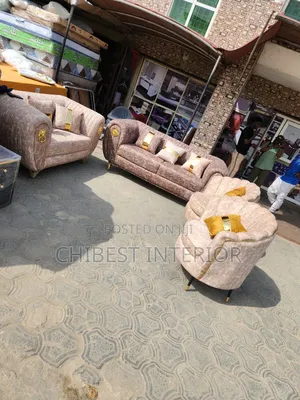 Padded Set of 7 Seaters Sofa.