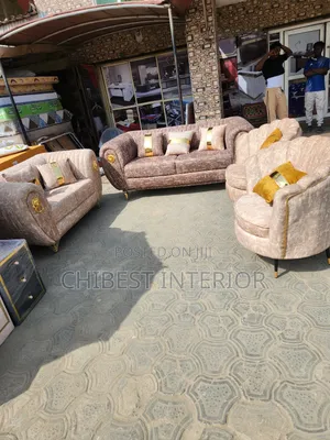 Padded Executive Set of Upholstery Couch