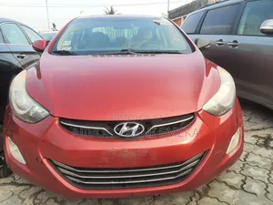 Hyundai Elantra Limited 2012 Red