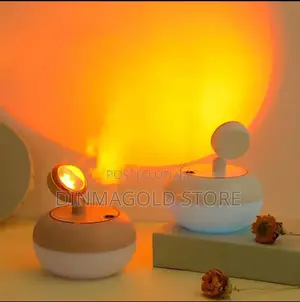 2 in 1 Wireless Sunset Light Humidifier