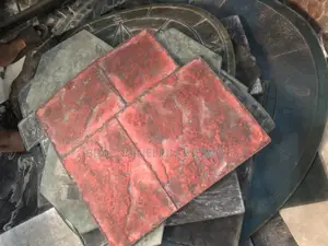 Red Ashlar Slate Mold