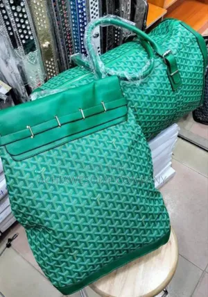 Designer Duffle and Backpack