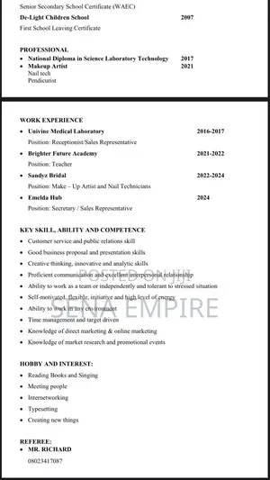 Customer Representative Service