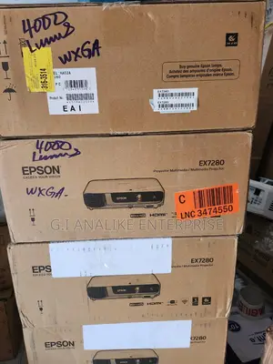 Epson Pro EX7280 4000 Lumens WXGA 3LCD Business Projector.