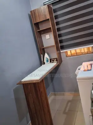 Wall Mounted Ironing Board With Storage