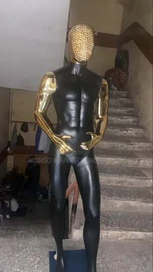 Black Gold Huge Male Dummy