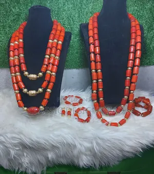 Couple's Set of Beaded Necklace