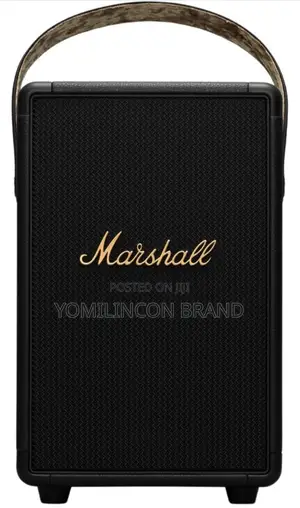 Marshall Tufton Portable Bluetooth Speaker, Black