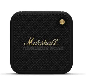 Marshall Willen Portable Bluetooth Speaker - Black Brass