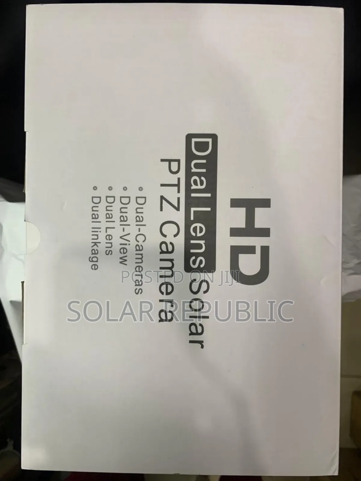 Dual Lens Hd Solar Camera