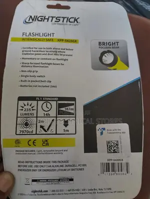 Flashlight Intrisically Safe XXP-5420gx