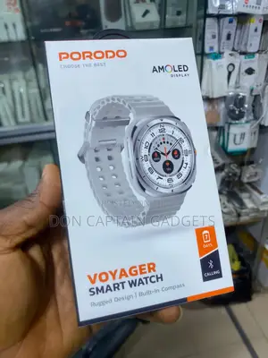 Voyager Smart Watch Porodo Amoled Display
