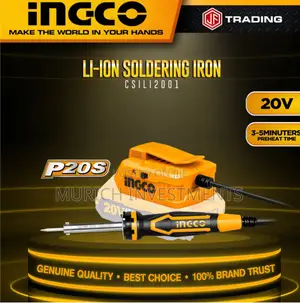 INGCO 20V Lithium-Ion Soldering Iron 40W