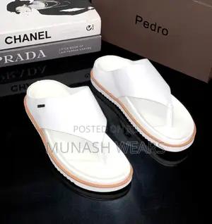 New Pedro Calfskin Leather Slipers Available in Store