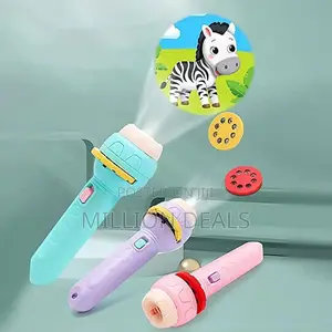 Unique Flashlight Mini Projector for Kids Toy