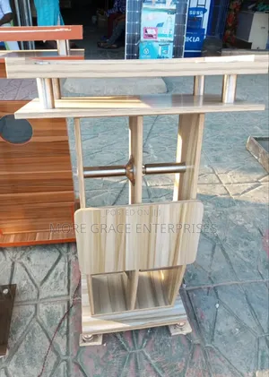 Wooden Church Pulpit (Wooden and Metal)