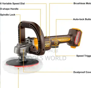 INGCO APLI20181 Cordless Polisher and Buffer Machine 180mm