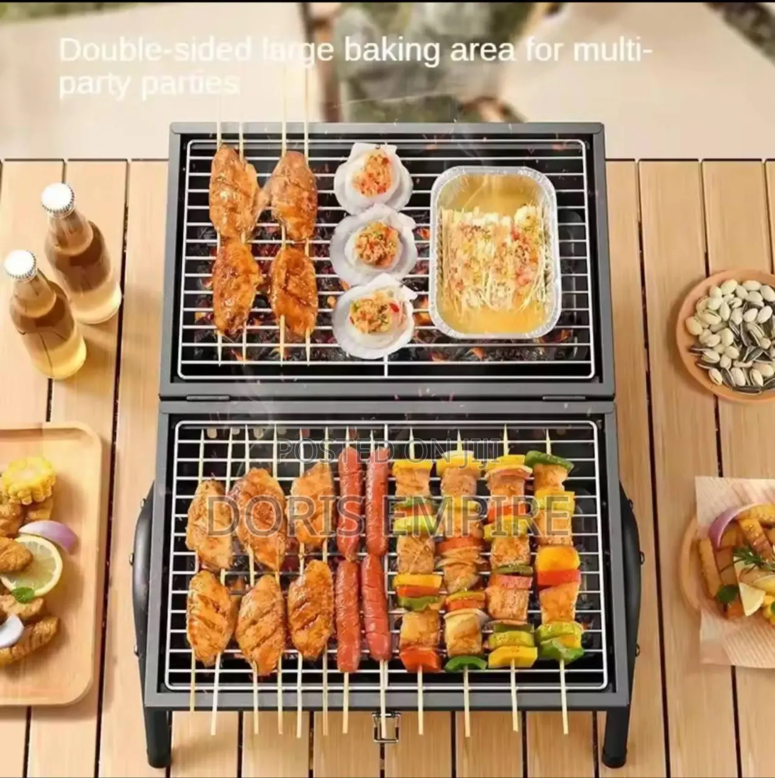 BBQ Multifunctional Folding Windproof Chimney Stove