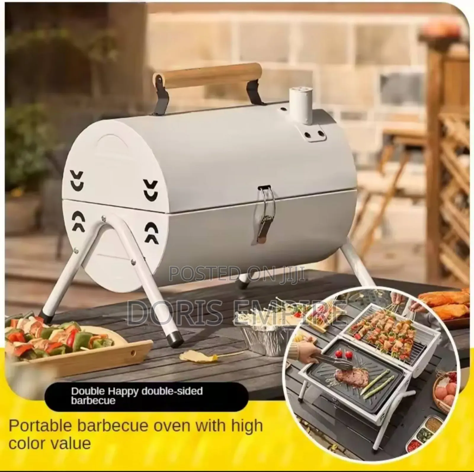 BBQ Multifunctional Folding Windproof Chimney Stove