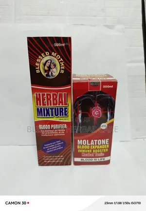 Blessed Mother Blood Purifyer and Molatone Blood Builder