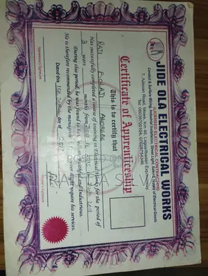 Electrical and Mechanical Technician