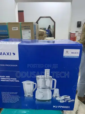 Maxi 1.5L Food Processor Full Copper Wire Motor MJ-FP60D1