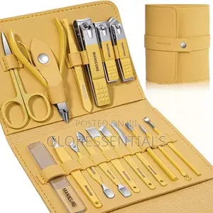 Manicure and Pedicure Nail Cutter Set Purse