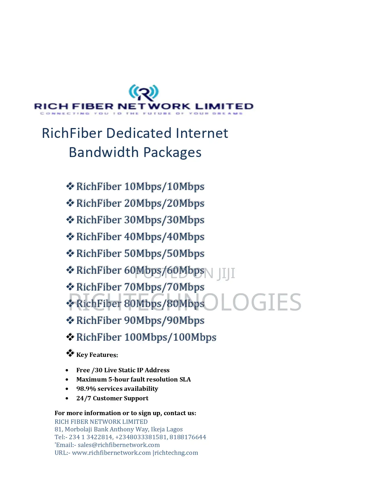 Fiber Optic Broadband Internet