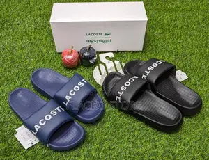 Original Lacoste Synthetic Slides