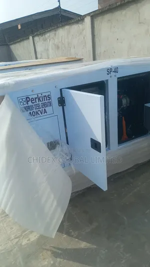 40kva Perkins Soundproof Diesel Generator 100% Cooper Coil