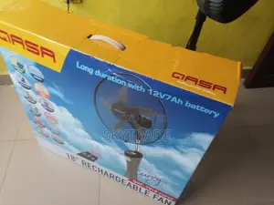 Floor Standing QASA 18inch Rechargeable Fan