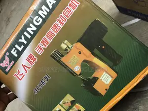 Flying Man Bag Closer