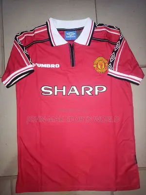Retro Vintage 1998 Man U Home Jersey