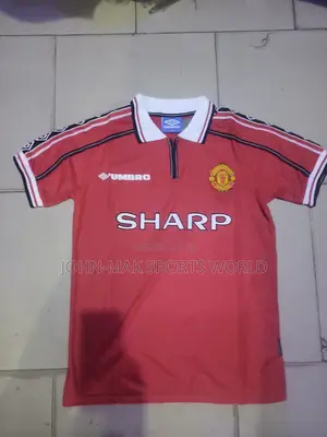 Retro Vintage 1998 Man U Home Jersey