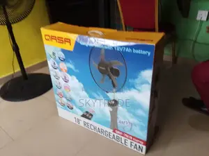 Super Cooling QASA Standing 18inch Rechargeable Fan