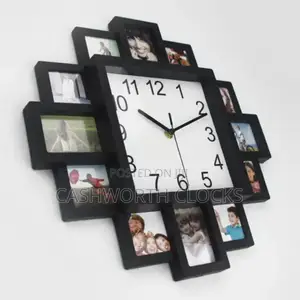 45cm Photo Frame Luxury Wall Clock