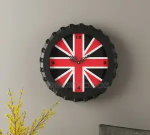 45cm Tyre Luxury Wall Clock