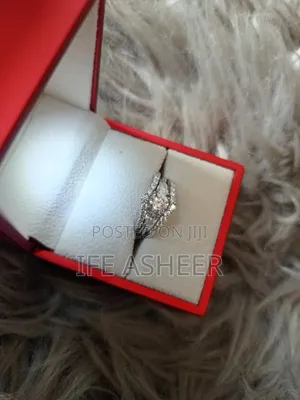 Ladies 925 Sterling Silver Engagement Ring 000021