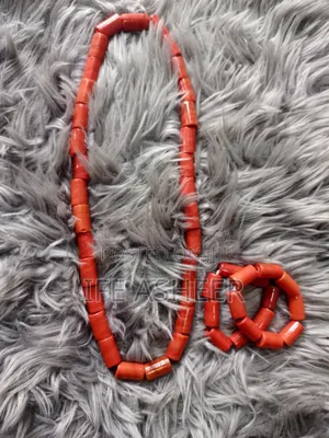 Men's Ceremonial Iyun Beads With Bracelets 0010