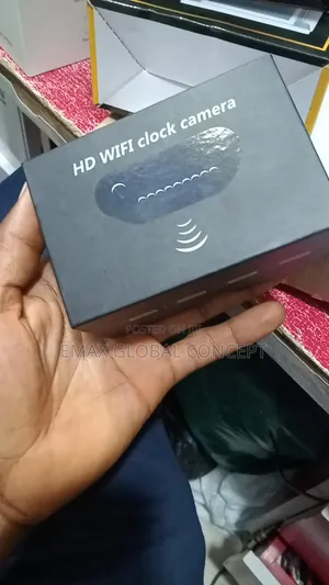 Wifi Table Clock Spy Camera