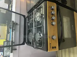 SCANFROST Cooker 60*60 Wood 3gas 1electric