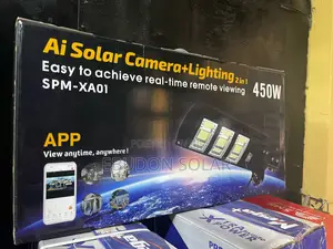 Solar Street Light With Camera 450watts