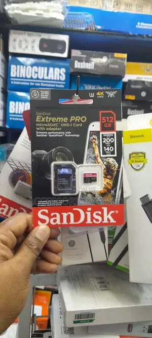 512gb Sandisk Extreme Pro Microsdxctm Uhs-I Card Adapter