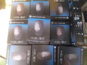 Hp X500 Optical Wired Usb Mouse