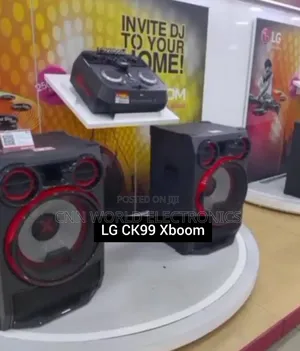 New Lg Xboom Sound System (Ck99) Bluetooth Usb(5000w) 2years