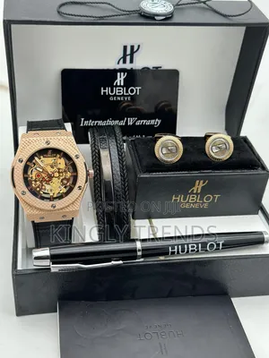 Q Exclusive Hublot Watch Masculine Set
