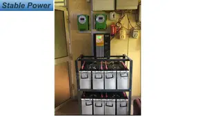 10kva Installation With 8 Batteries Solar Solution