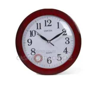 30cm White Dialed Simple Luxury Wall Clock