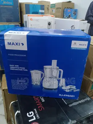 Maxi Sleek and Powerful 1.5L Food Processor-Mj-Fp60d1