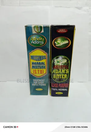 Asheitu Adams Bitter and Asheitu STDS Herbal Combo